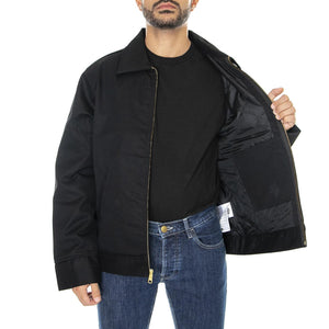 Lined Eisenhower Jacket Rec Black - Giacca Invernale Uomo Nera DK0A4XK4BLK1  DICKIES 