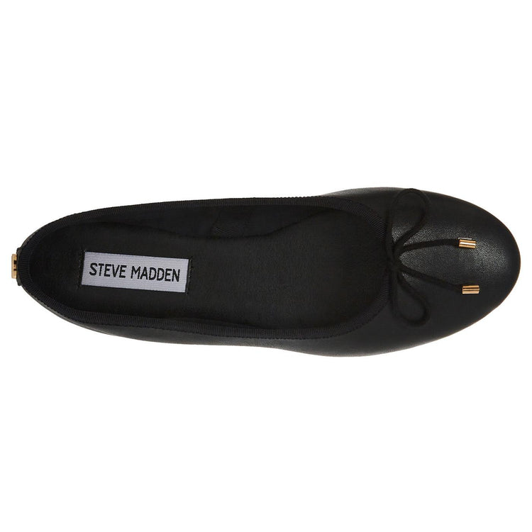 Bellami Black Leather Sheep Nappa - Mocassini / Ballerine Donna Neri SMSBELLAMIE-BLK  STEVE MADDEN 