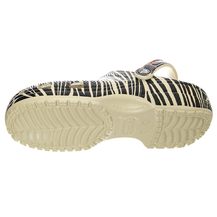 Classic Animal Remix Clog W Bone/Multi Animal - Sandali Donna Multicolore CR.207840-BOMA  CROCS 