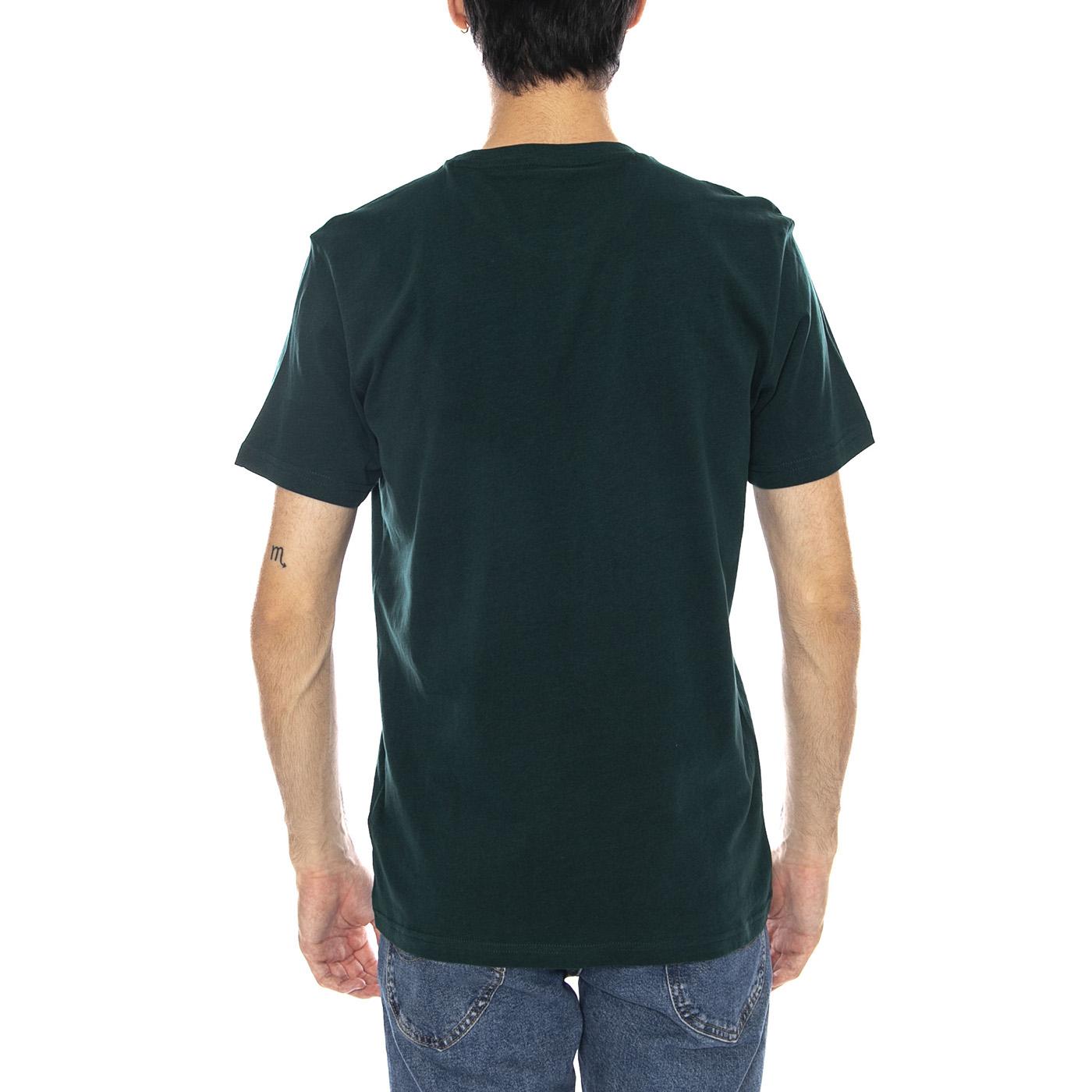 SS Smal Logo Tee Jade Forest - Maglietta Girocollo Uomo Verde Scusro 112370501 . LEE 