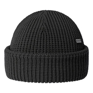 Short Waffle Beanie Black - Cappellino a Cuffia Nero K3525-BK001  KANGOL 