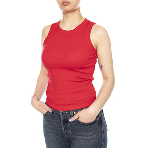 CLAVEL JULIETTE TOP CLAVEL - Canotta Donna Rossa WTP00255 RED THINKING MU 