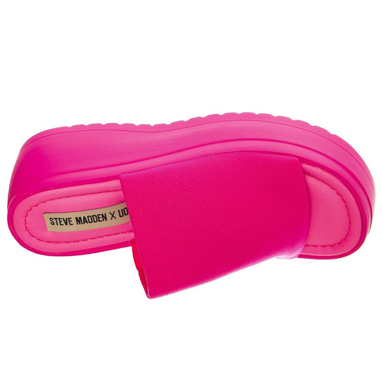 Scrunchy Pink - Sandali Donna Rosa Shocking SMSSCRUNCHY-PNK  STEVE MADDEN 