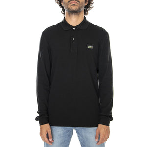 Classic 031 Long Sleeves Polo Shirt Black - Polo Maniche Lunghe Uomo Nera L1312-031  LACOSTE 