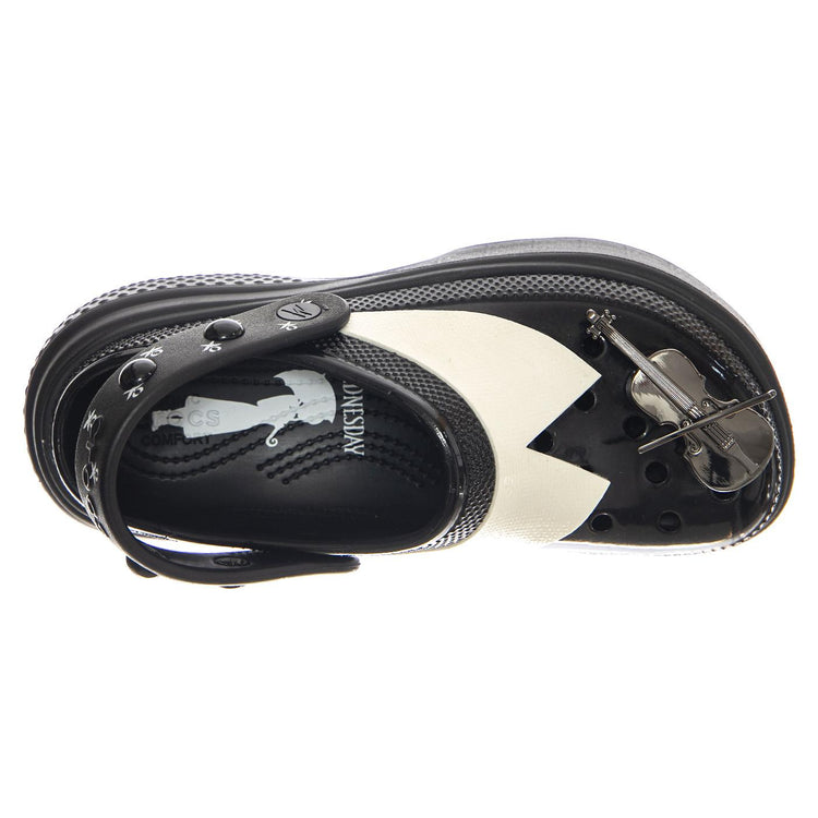 Wednesday Stomp Clog Black - Sandali Donna Neri CR.210214-BLK  CROCS 