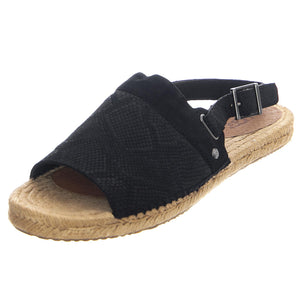 Isadora Snake Sandals - Black - Sandali Donna Neri UGSISASNBK1016864W  UGG 