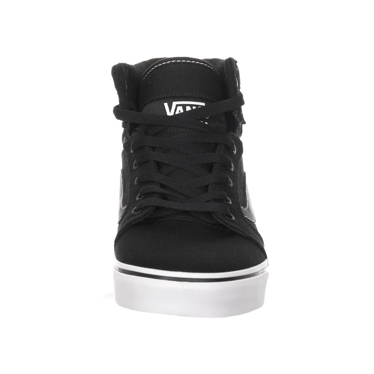 MN SANCTION (Canvas) Black White VUCV187  VANS 