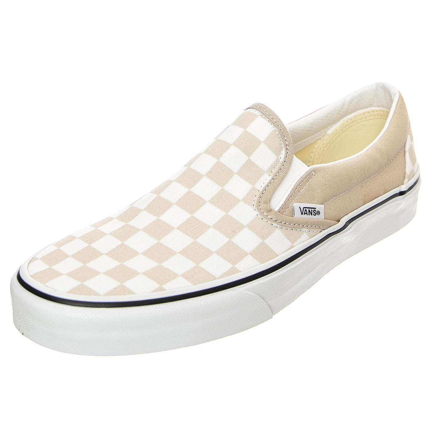 UA Classic Slip-On Color Theory Checkerboard French Oak - Scarpe Slip-On Profilo Basso Uomo Multicolore VN0A7Q5DBLL1  VANS 