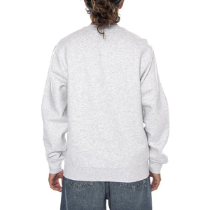 PINBALL SWEAT ASH HEATHER - Felpa Girocollo Uomo Grigia I036912 482XX CARHARTT WIP 