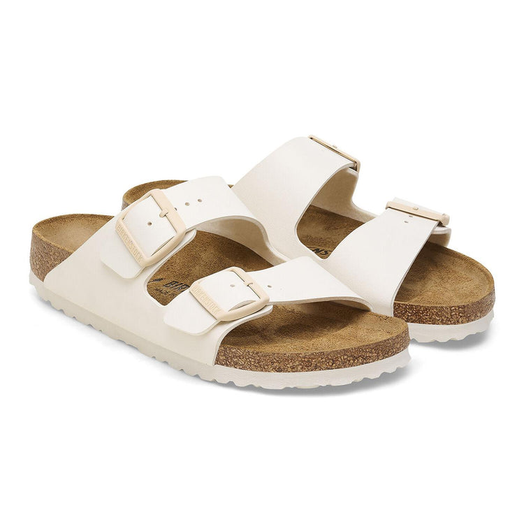 Arizona Bs Eggshell Narrow Fit - Sandali Donna Bianchi - Calzata Stretta 1027339  BIRKENSTOCK 