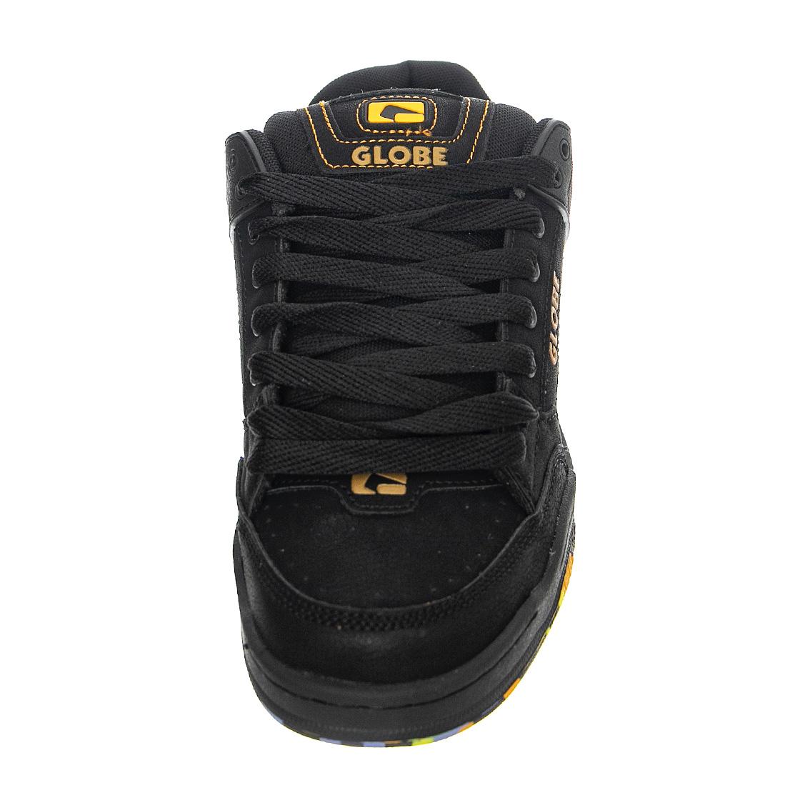 Tilt Black / Clay / Mosaic - Scarpe Stringate Profilo Basso Uomo Nere GBTILT-20574  GLOBE 