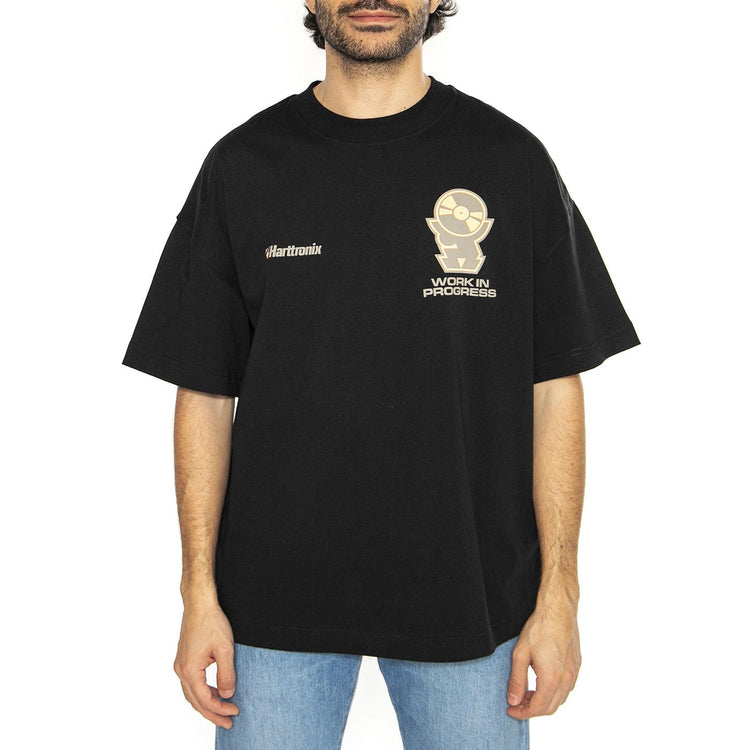 S/S Harttronix T-Shirt Black - Maglietta Girocollo Uomo Nera I034395.89XX  CARHARTT WIP 