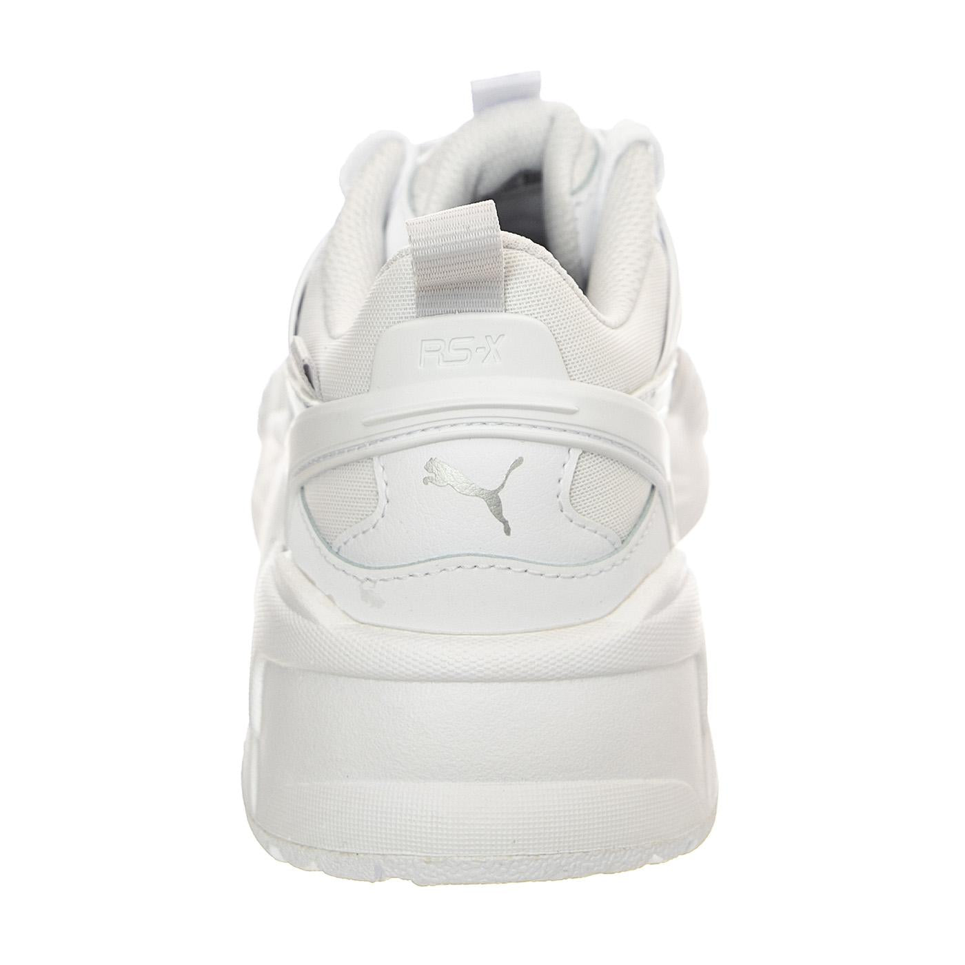 RS-X Efekt Reflective PUMA White / PUMA Silver - Scarpe Stringate Porfilo Basso Uomo Bianche 390777-02  PUMA 