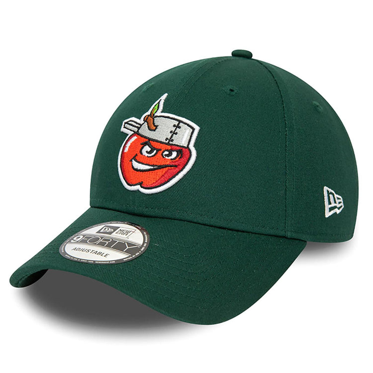 Minor League 9Forty Wayne Tin Caps Dark Green - Cappellino con Visiera Verde 60435083  NEW ERA 