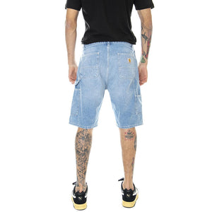Ruck Single Knee Short Blue / Light True Washed I022950-01ZO  CARHARTT WIP 