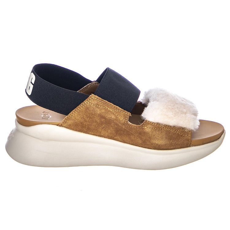 Womens Silverlake Chestnut / Natural / Multicolor Sandals UGSSILVCN1101919W  UGG 