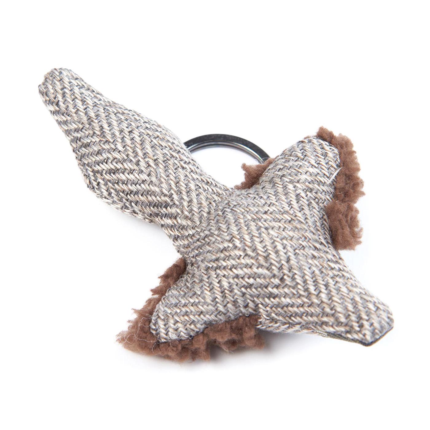 Duck Keyring Bag Tweed Tartan - Portachiavi Anatra Multicolore 222MLAC0288-BR11  BARBOUR 