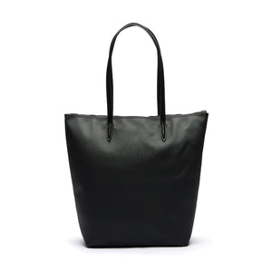 Vertical Shopping Bag - Borsa in Pelle Nera 283364_1  LACOSTE 