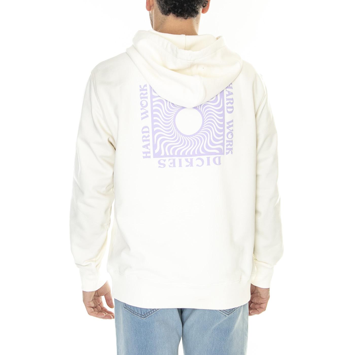 Oatfiled Cloud - Felpa con Cappuccio Uomo Bianca DK0A4Y6LC581  DICKIES 