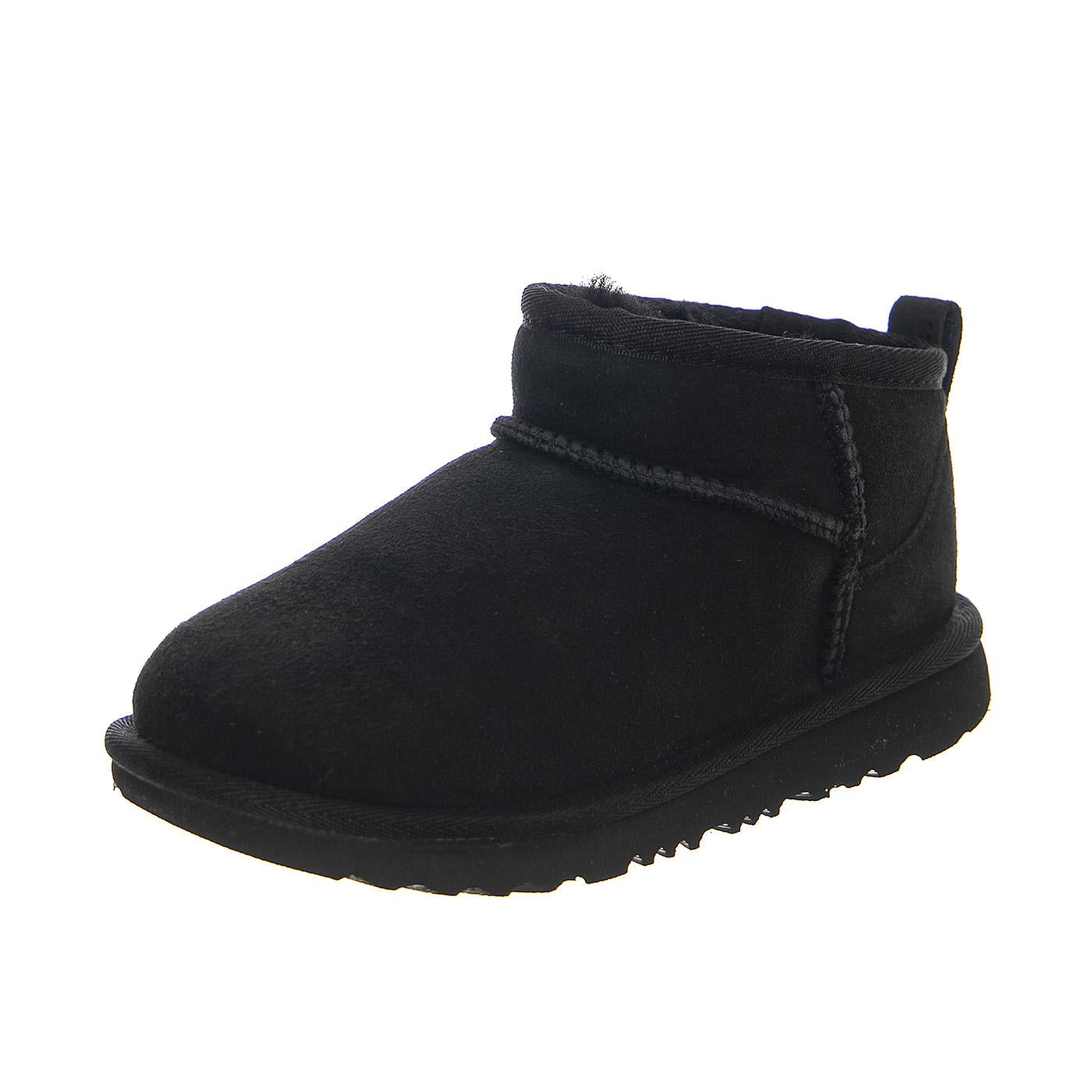 Kids' Classic Ultra Mini Black Boots - Stivaletti Bambino Neri 1130750K-BLK  UGG 