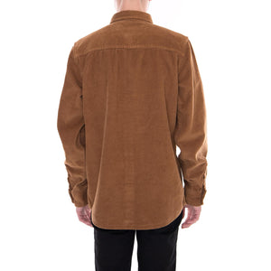 Arthurdale Duck Brown - Camicia Velluto Uomo Marrone 05 200315-BD . DICKIES 