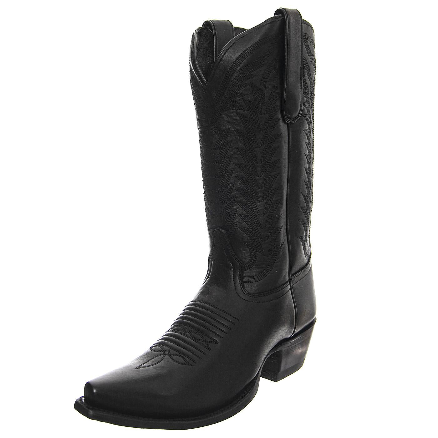 Raya Ternera Austin Negro Boots - Stivali Donna Neri CBSRAYA-TERAUSNEG  CABORCA 