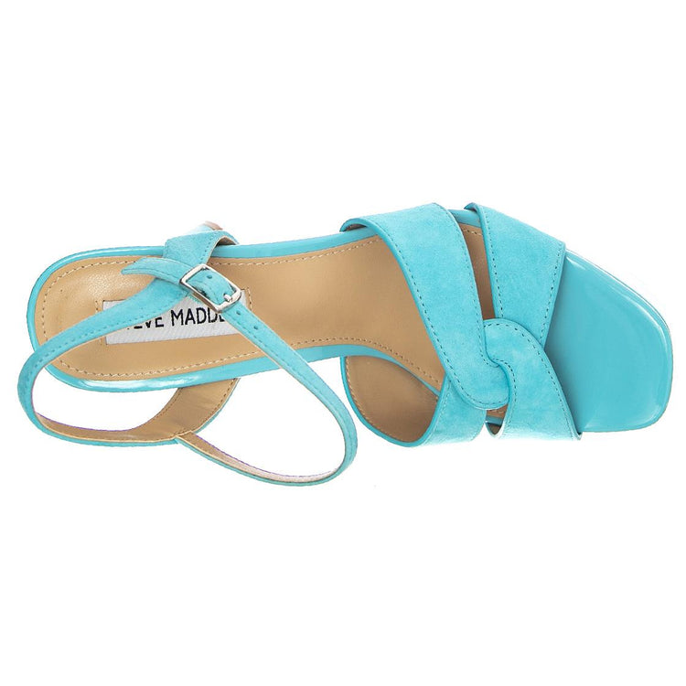 Lavisher Teal Sued - Sandali Donna Blu SMSLAVISHER-TEA  STEVE MADDEN 