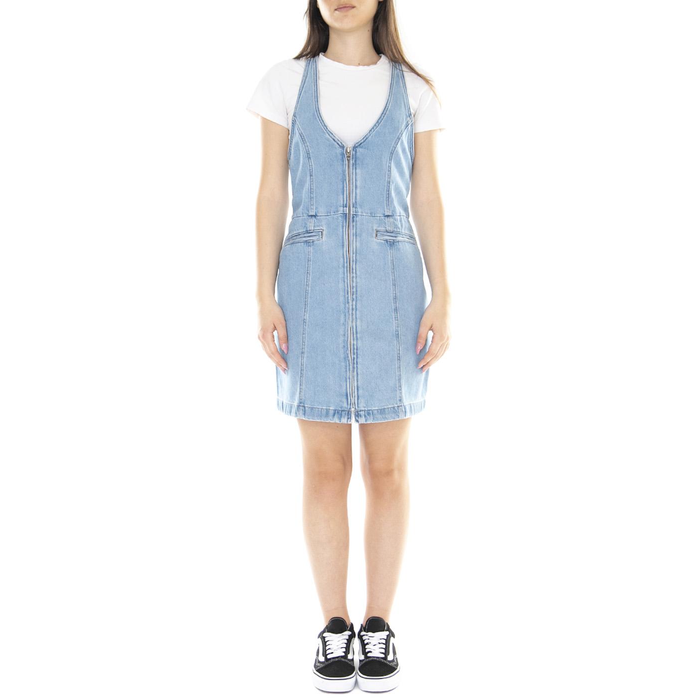 W' Rio Denim Dress Indigo Stonewash Blue - Abito Donna Denim Jeans Blu A4586-0002  LEVIS 