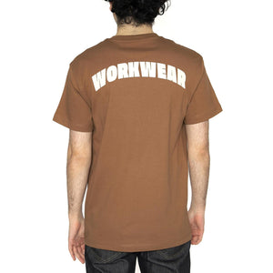 WW Graphic Tee Burlwood - Maglietta Girocollo Uomo Marrone 112364589  LEE 