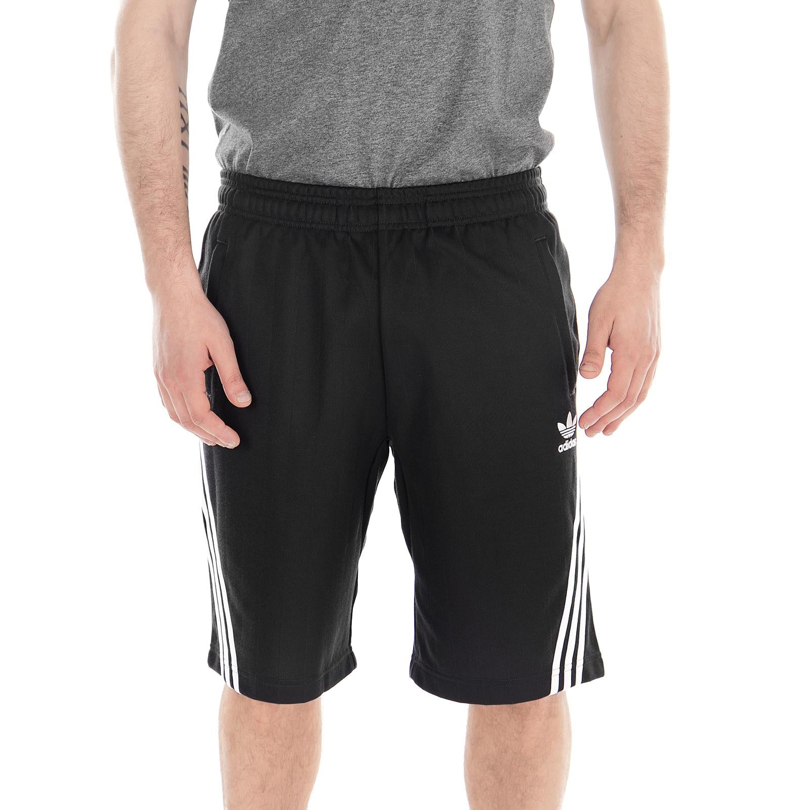 WRAP SHORT CARBON/WHITE CE4850  ADIDAS 