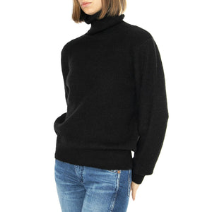 Roll Neck Knit Black - Maglione Donna Nero 112358826-BLACK  LEE 