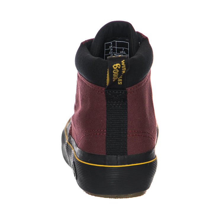 M' Allana Cherry Red / Black Canvas Shoes DMSALLCRCV22307600  DR.MARTENS 