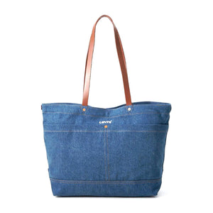 Women's Heritage Tote All Indigo Mid Wash Med Indigo - Borsa Denim Jeans Blu D7959-0002 . LEVIS 