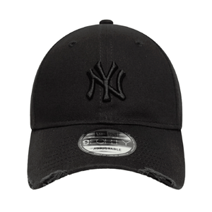 Wash Distress 9FORTY® New York Yankees - Cappellino Nero 60771831 BLK NEW ERA 