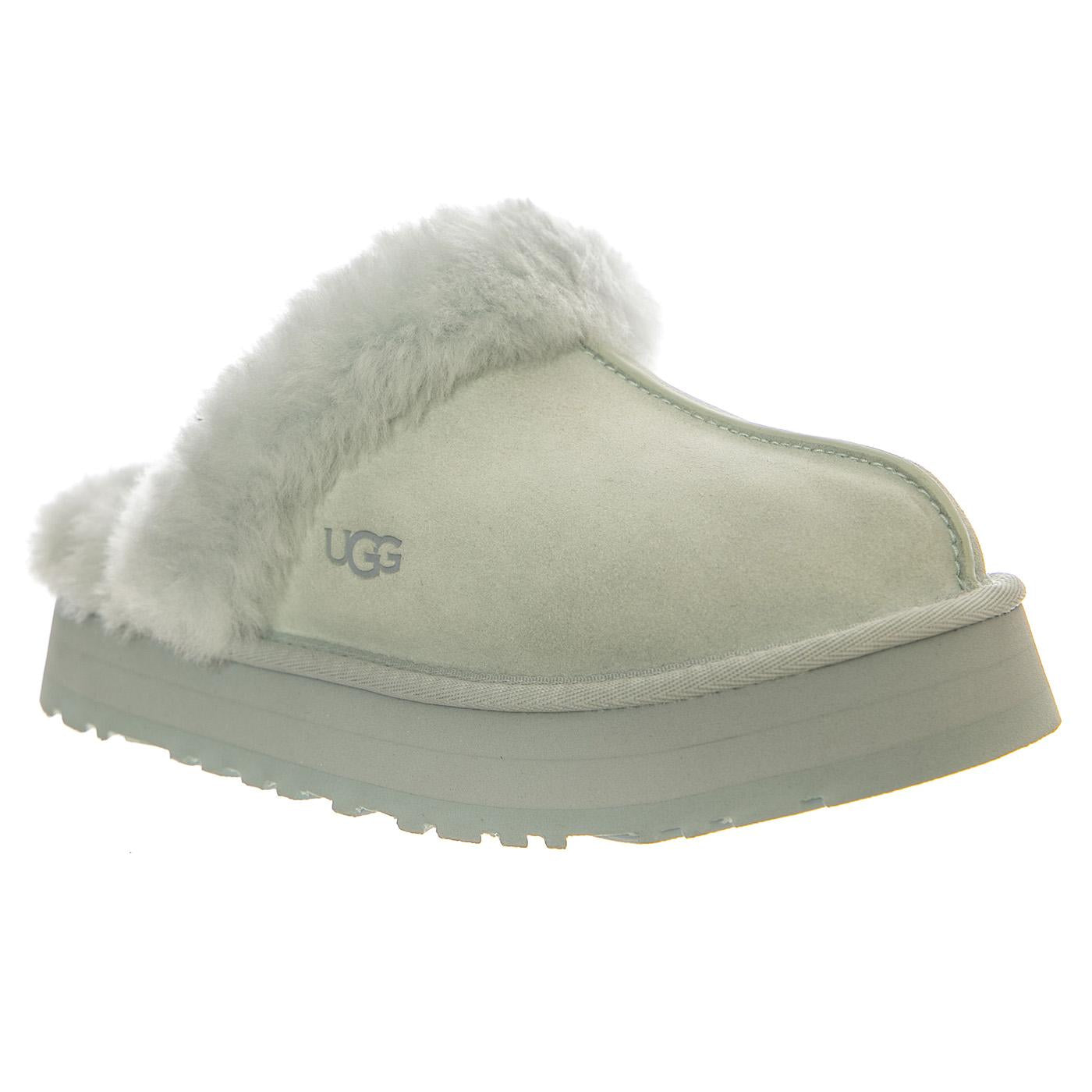 W Disquette White -- Pantofole Donna Verdi 1122550 BLK UGG 