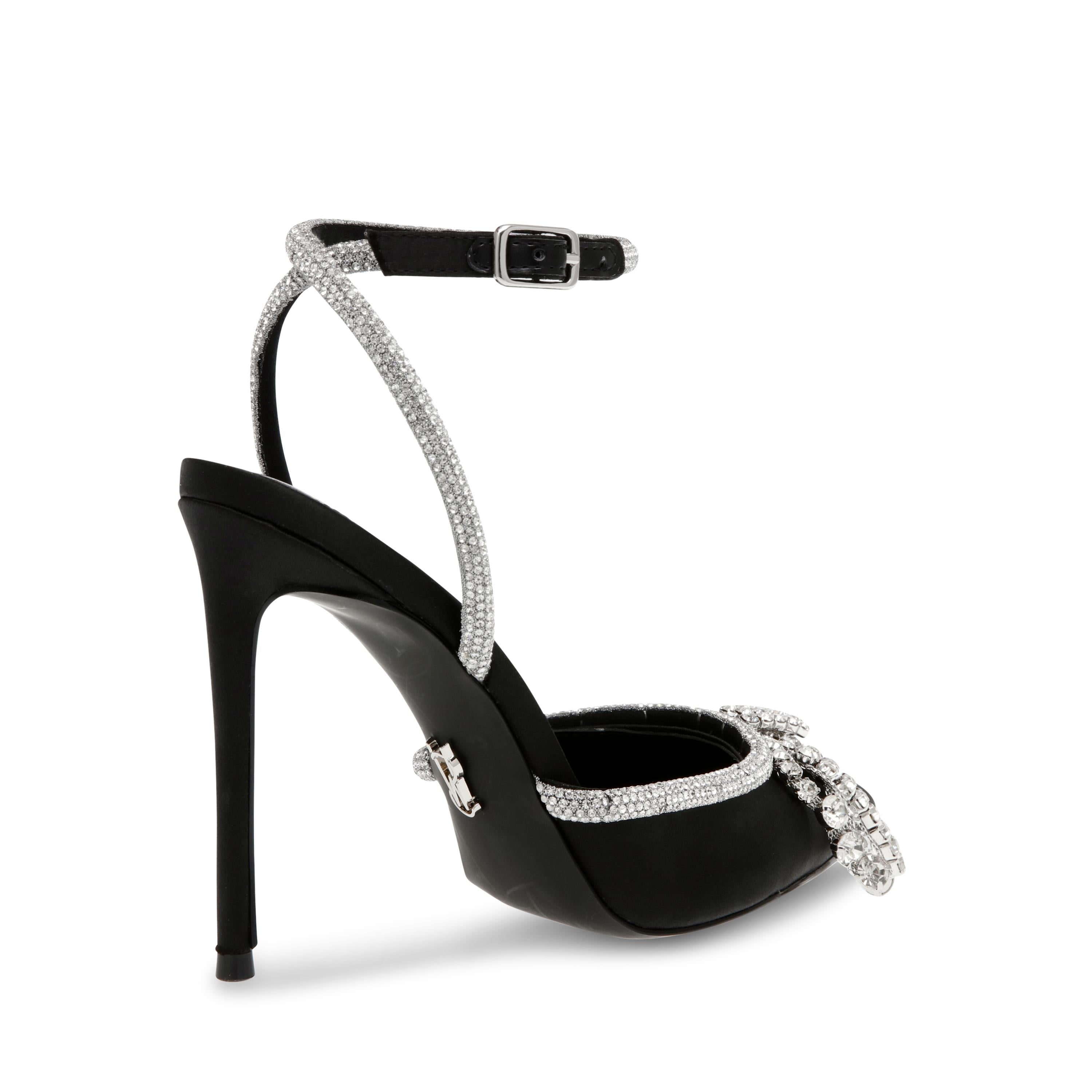 Vibrantly Black Satin - Scarpe Donna Nere SMSVIBRANTLY-486  STEVE MADDEN 