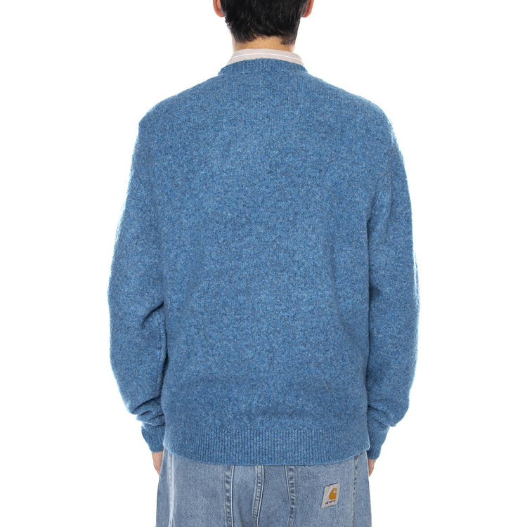 Curtis Sweater Tangled Angelite - Maglione Girocollo Uomo Blu I035394.3B2XX  CARHARTT WIP 