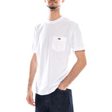 T-Shirt - Maglietta Girocollo Lacoste Uomo Bianca  Uomo LACOSTE