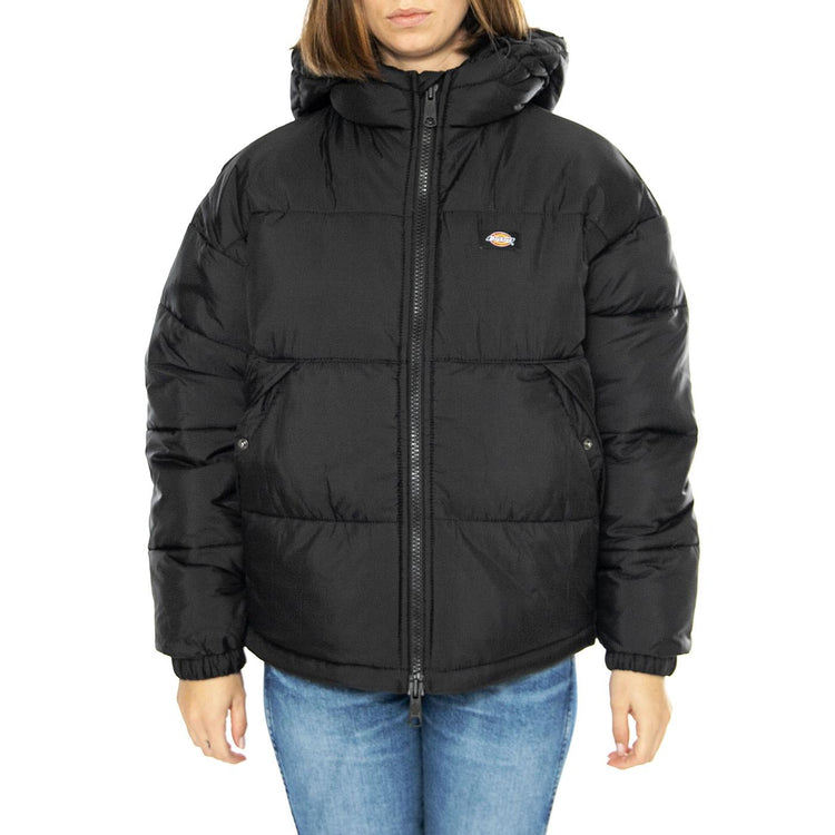 Alatna Oversized Puffer Black - Giacca Donna Nero DK0A4YJUBLK1  DICKIES 