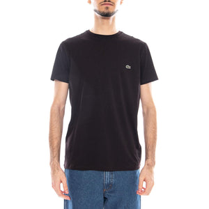 T-Shirt - Maglietta Girocollo Lacoste Uomo Nera TH6709 3LA LACOSTE 
