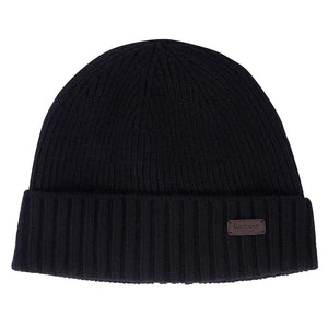 Carlton Beanie Black - Cappellino a Cuffia Nero FW22-MHA0449-BK11 . BARBOUR 