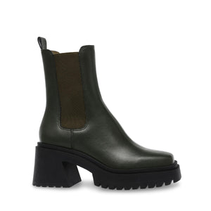 Fynn Olive Leat - Stivali Profilo alla Caviglia Donna Verdi SMSFYNN-OLI  STEVE MADDEN 