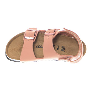 Milano HL Kids Birkibuc Narrow Fit Pink Clay - Sandali Bambino Rosa 1029519 PCY BIRKENSTOCK 