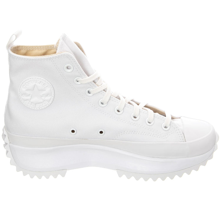 Run Star Hike Shoes - White / White / White - Scarpe Stringate Profilo Alto Uomo Bianche UK 9 170777C-184  CONVERSE 