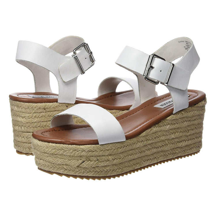 SURFAA WHITE LEATHER SMSSURFAA-WHITE  STEVE MADDEN 