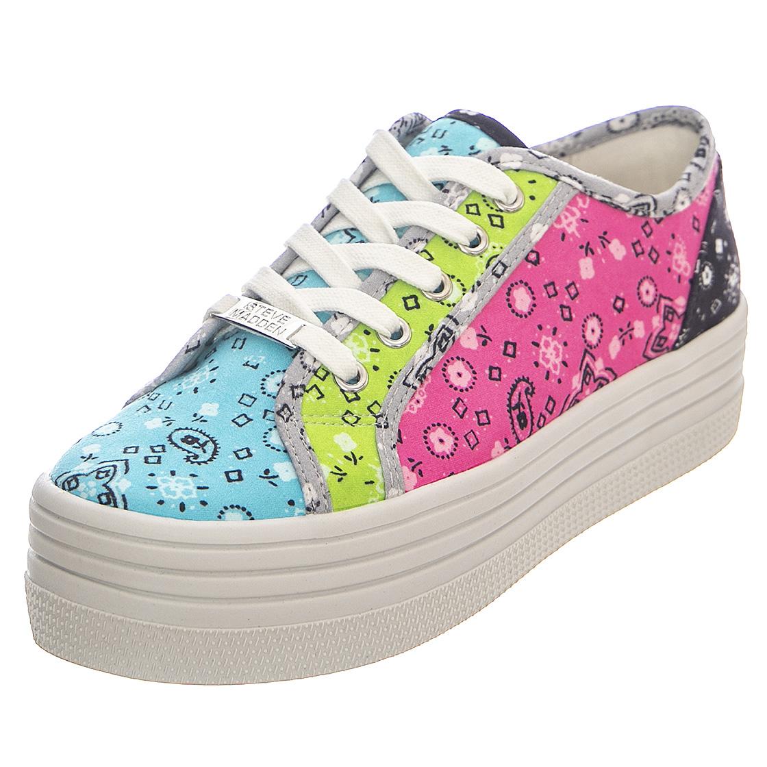Bobbi - Scarpe Stringate Profilo Basso Donna Multicolore SMPBOBBI-MLT  STEVE MADDEN 