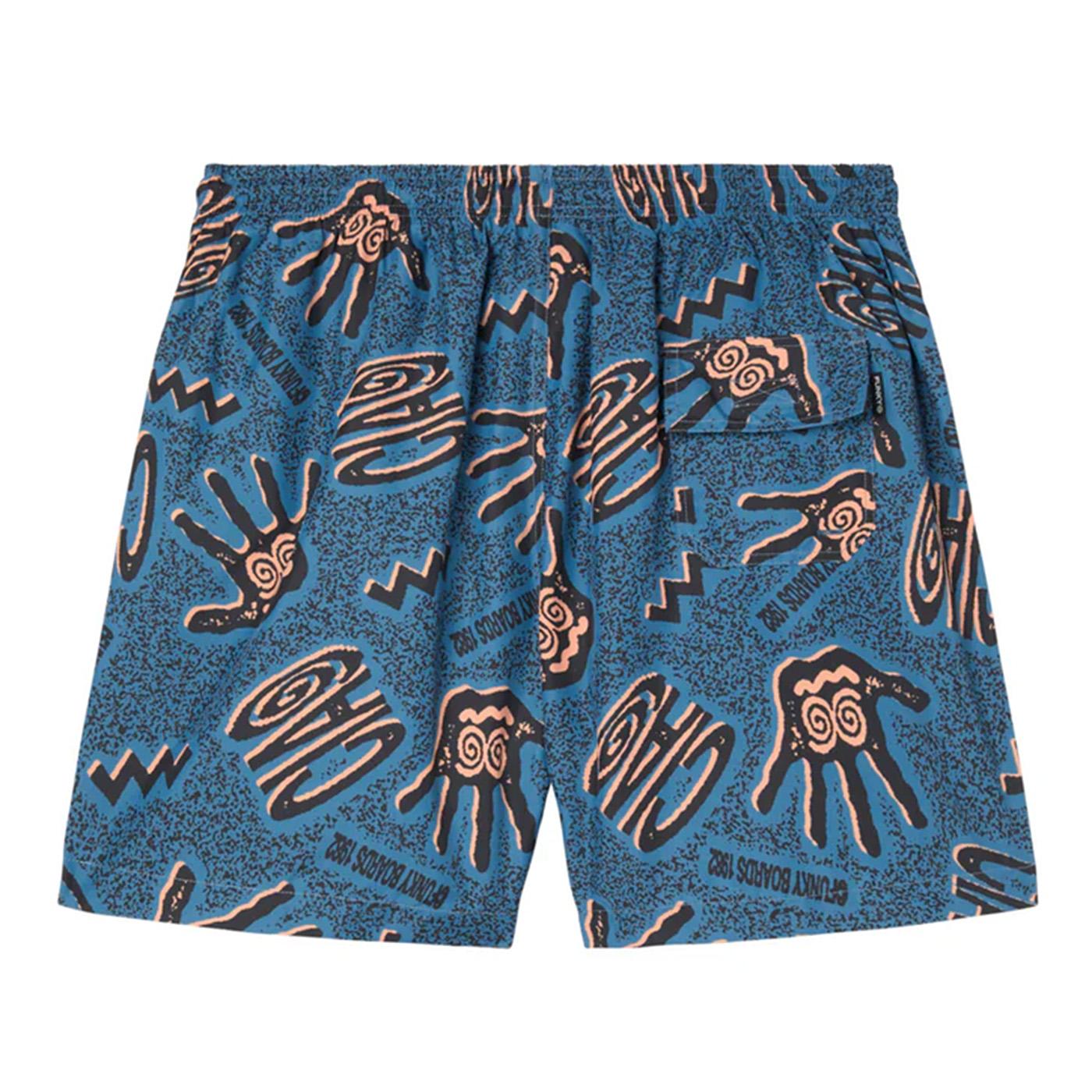 M' Ciao Swimtrucks Blue - Costume da Bagno Uomo Blu / Multicolore SS23-Ciao Swimtrucks Blue  FUNKY 