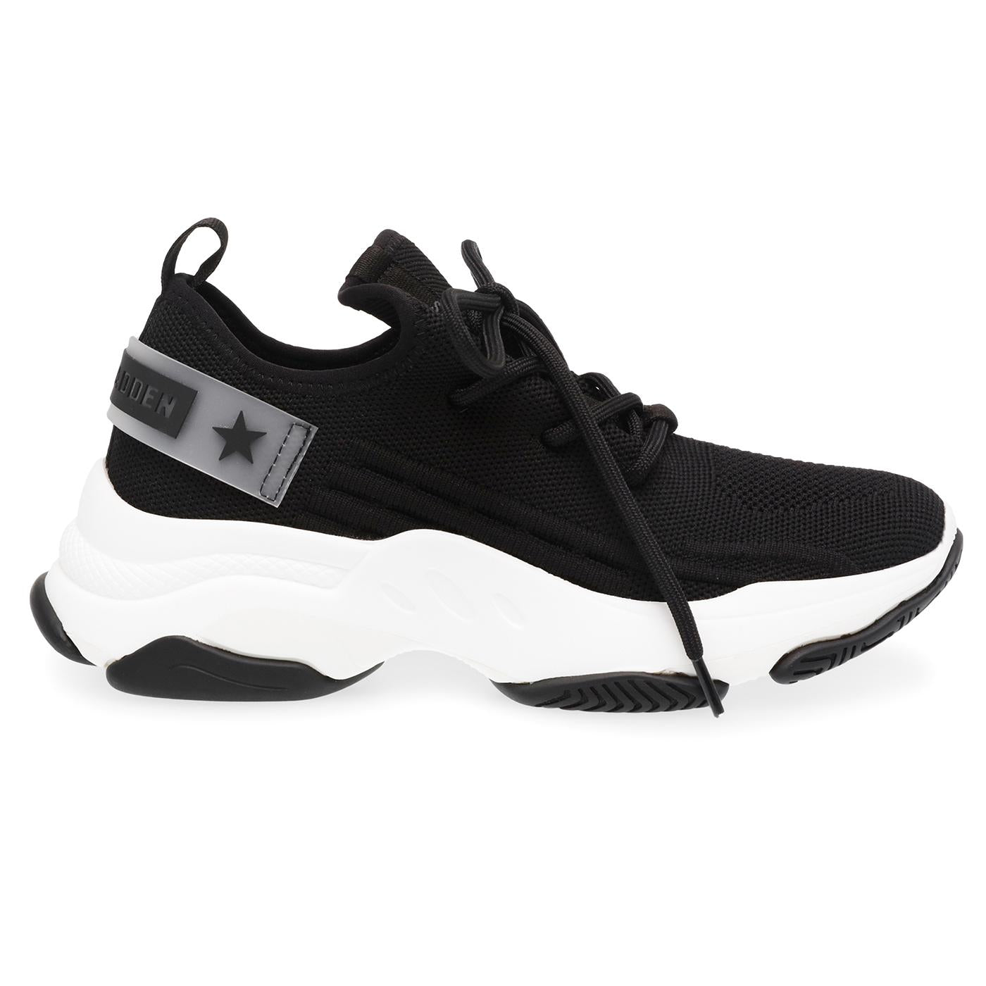 Mezure Black - Scarpe Stringate Profilo Basso Donna Nere SMPMEZURE-BLA  STEVE MADDEN 