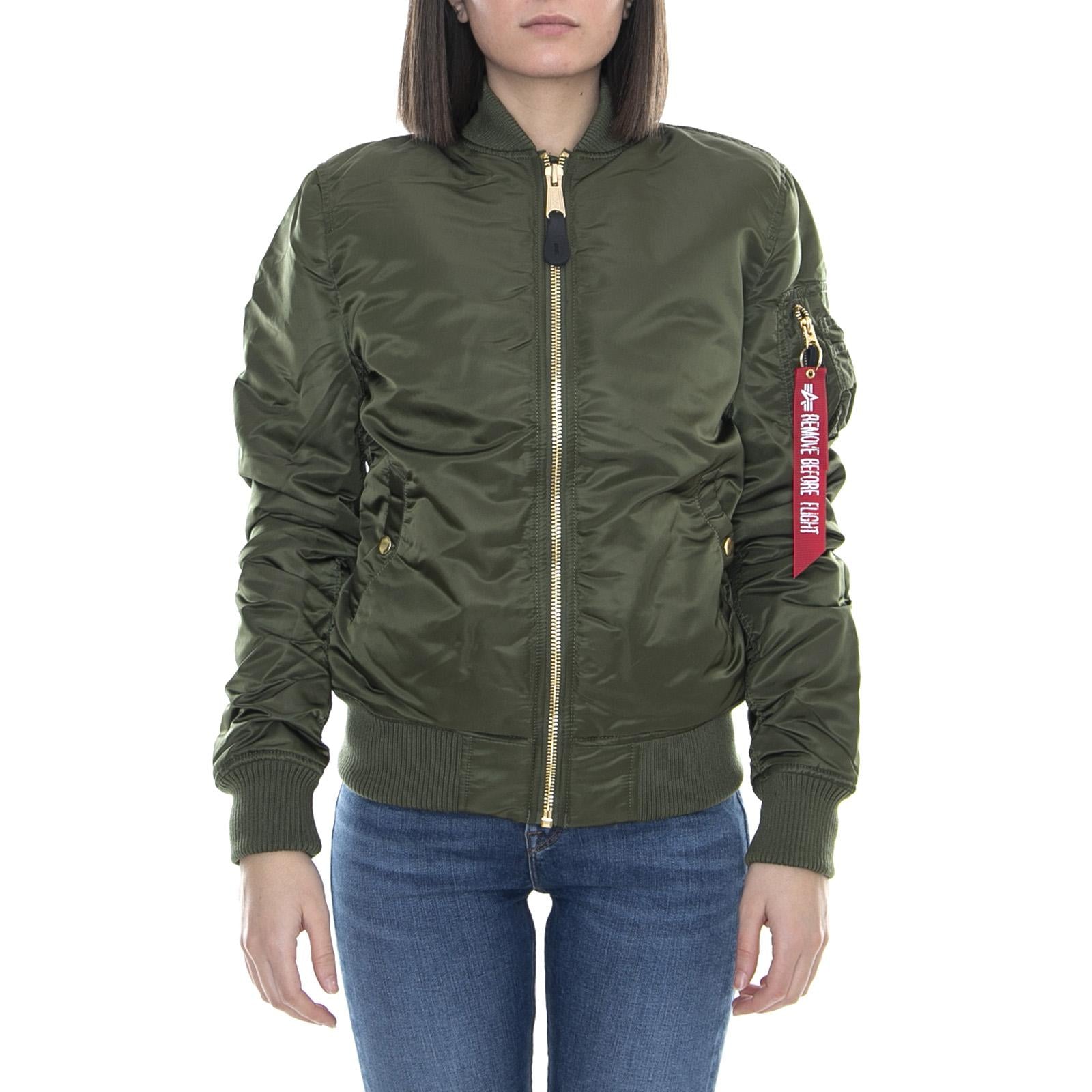 Wmn MA-1 Vf Pm Dark Green - Giacca Bomber Invernale 168001-257  ALPHA INDUSTRIES 