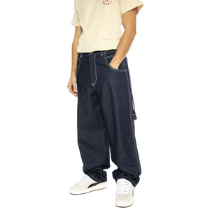 R-Bianco Alonato Eco Wash Blue - Pantaloni Denim Jeans Uomo Blu DENIMBLUE-001  BLUESKIN 